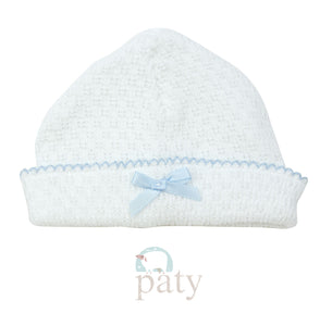Paty Knit Saylor Cap with Bow