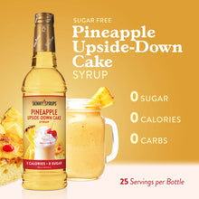 Load image into Gallery viewer, Sugar Free Pineapple Upside Down Cake Syrup
