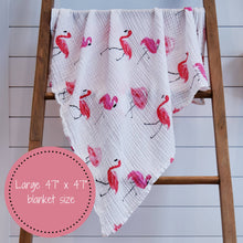 Load image into Gallery viewer, Flamazing Baby Swaddle Blanket

