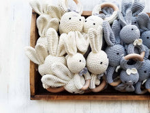 Load image into Gallery viewer, Crochet Bunny Rattle
