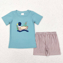 Load image into Gallery viewer, Baby Boys Duck Hunting Designs Summer Brother Clothing Sets
