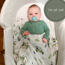 Load image into Gallery viewer, Golf A Round Baby Swaddle Blanket
