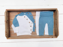 Load image into Gallery viewer, Noah Cotton Knit 2pc Infant Set
