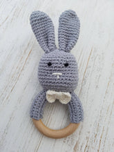 Load image into Gallery viewer, Crochet Bunny Rattle
