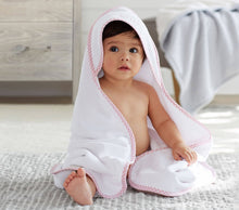 Load image into Gallery viewer, Hooded Towel Bath Set - Gingham
