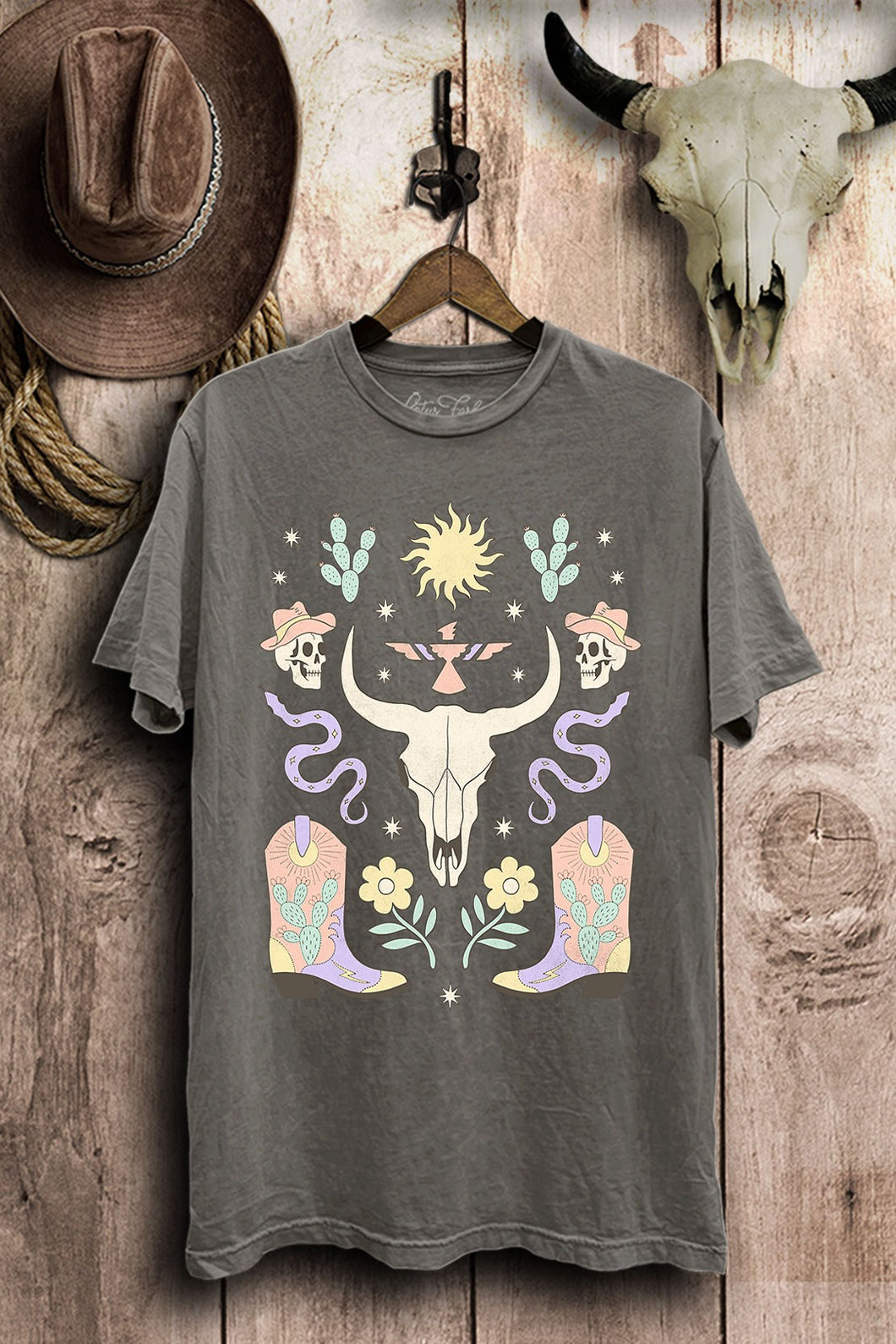 Wild West Mineral Washed Tee
