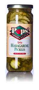 Pops' Pepper Patch Old Fashioned Spicy Habagardil Pickles