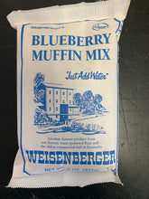 Load image into Gallery viewer, Weisenberger Blueberry Muffin Mix 8oz
