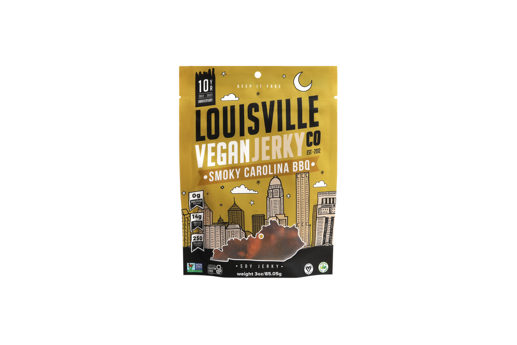 Vegan & Plant Based Smoky Carolina BBQ Jerky