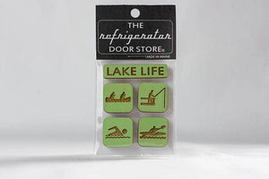 Lake Life Green Magnet Set
