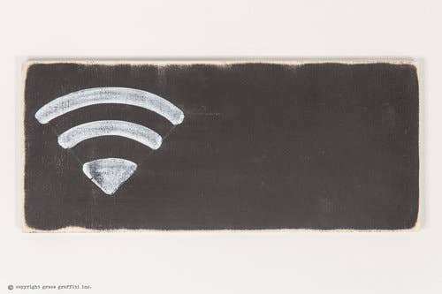 Wi-fi Chalkboard Sign 18