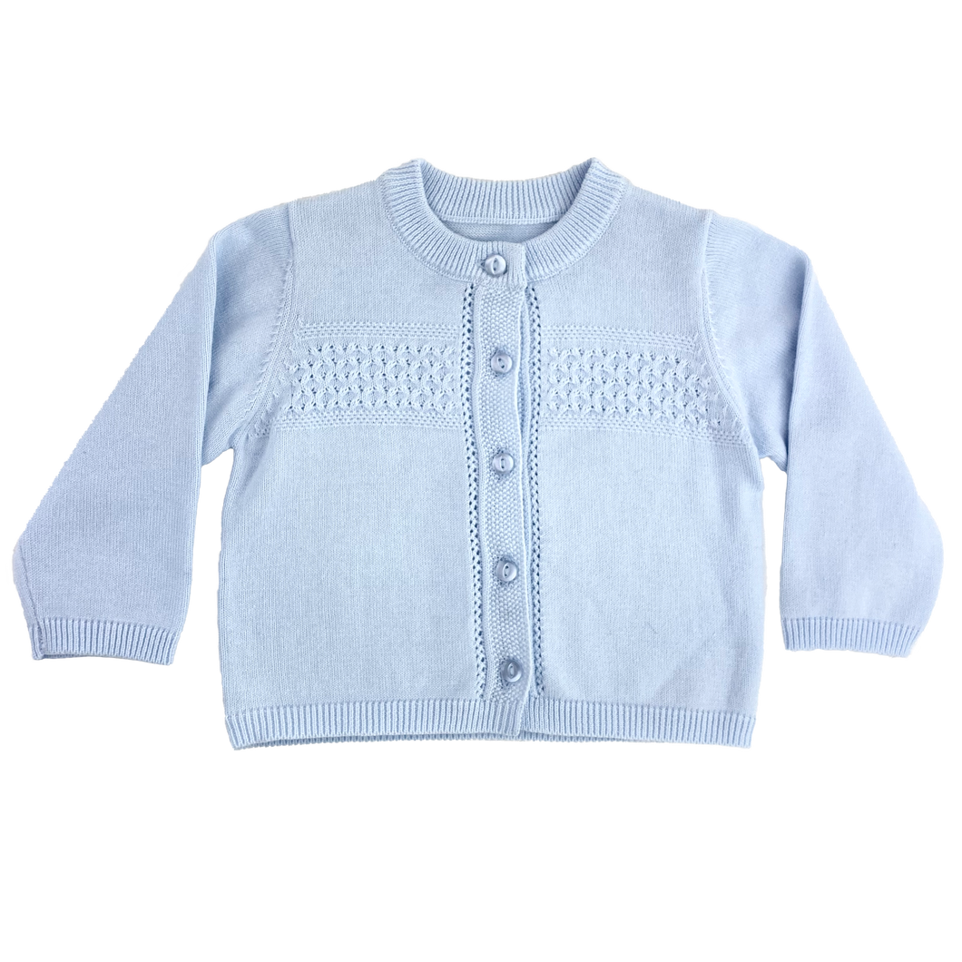 Diamond Lightweight Knit Cardigan Sweater - 2 Colors