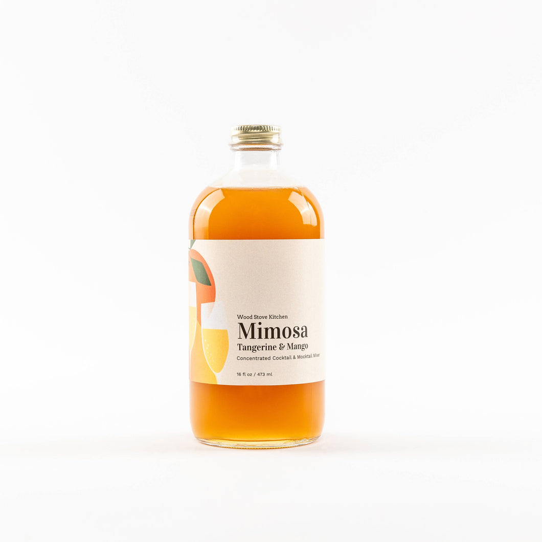 Mimosa Mixer w/ Tangerine & Mango, 16 fl oz - Cocktail Mixer and Mocktail Mixer