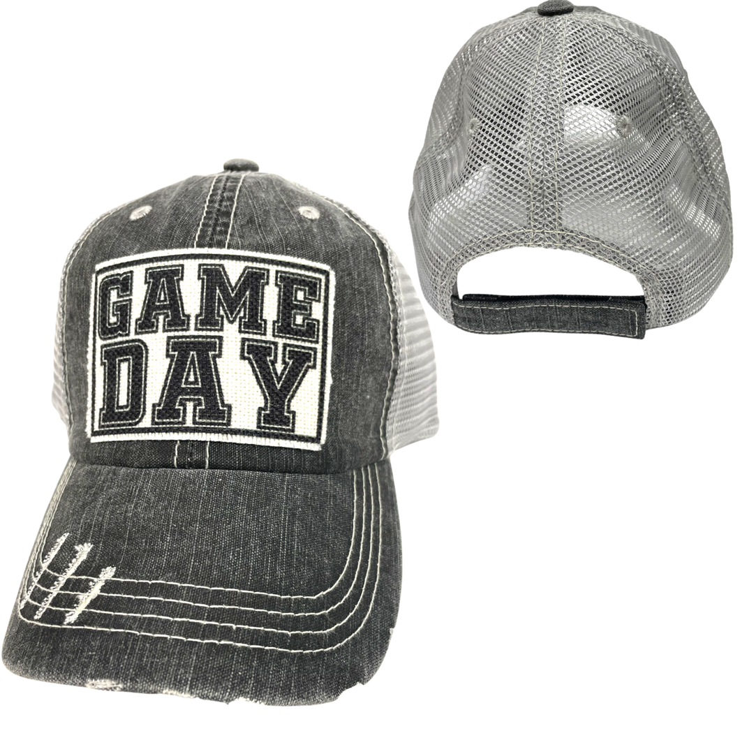 Game Day Distressed Hat