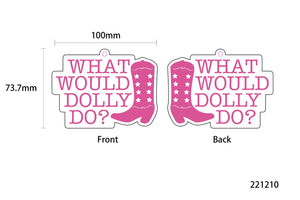 What Would Dolly Do Air Freshener