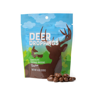 Deer Droppings (chocolate covered raisins)