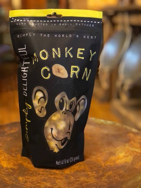 Monkey (Caramel + Banana) Popcorn