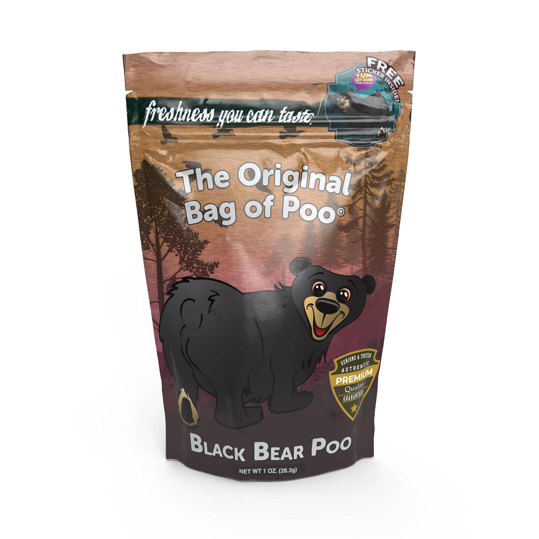 The Original Bag of Poo (Black Bear Poo)