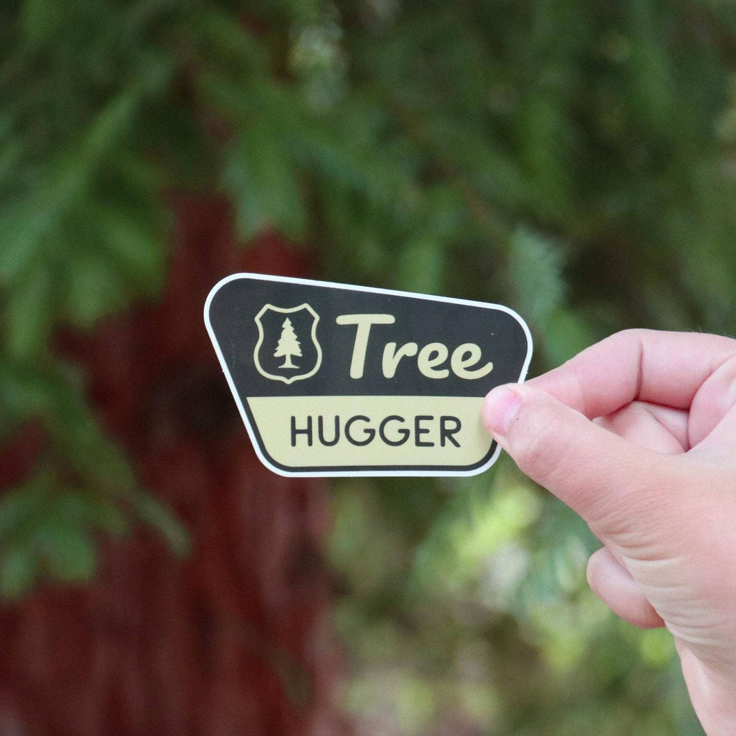 Tree Hugger - Vinyl Sticker
