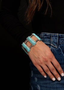 Turner Turquoise Bar Stretch bracelet
