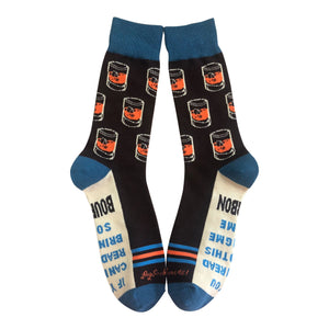 If You Can Read This Bring Me Bourbon Socks - Men's