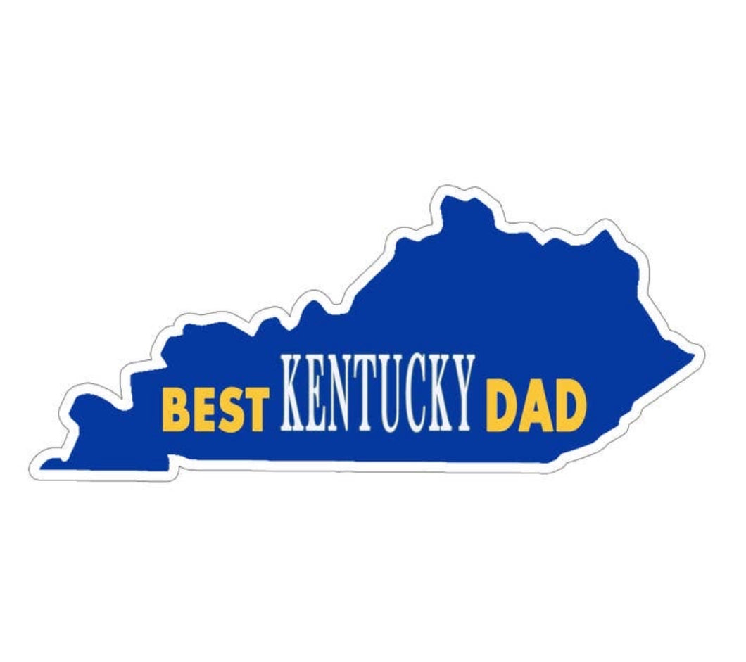 Best Kentucky Dad Sticker